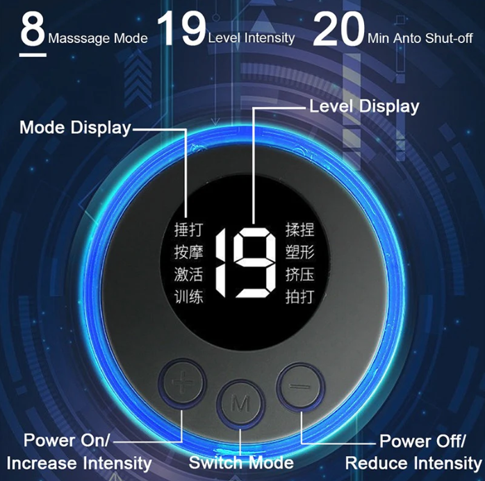 Electric EMS Foot Massage Pad